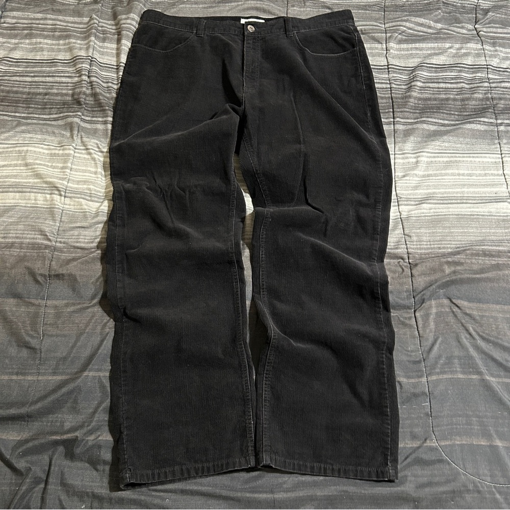 Vintage Calvin Klein Charcoal Black Corduroy Pants